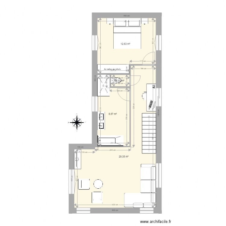 maison neuve 1er plan 3. Plan de 0 pièce et 0 m2