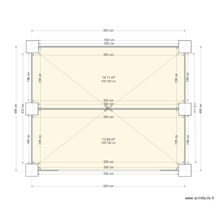 Garage Le Fleix. Plan de 0 pièce et 0 m2