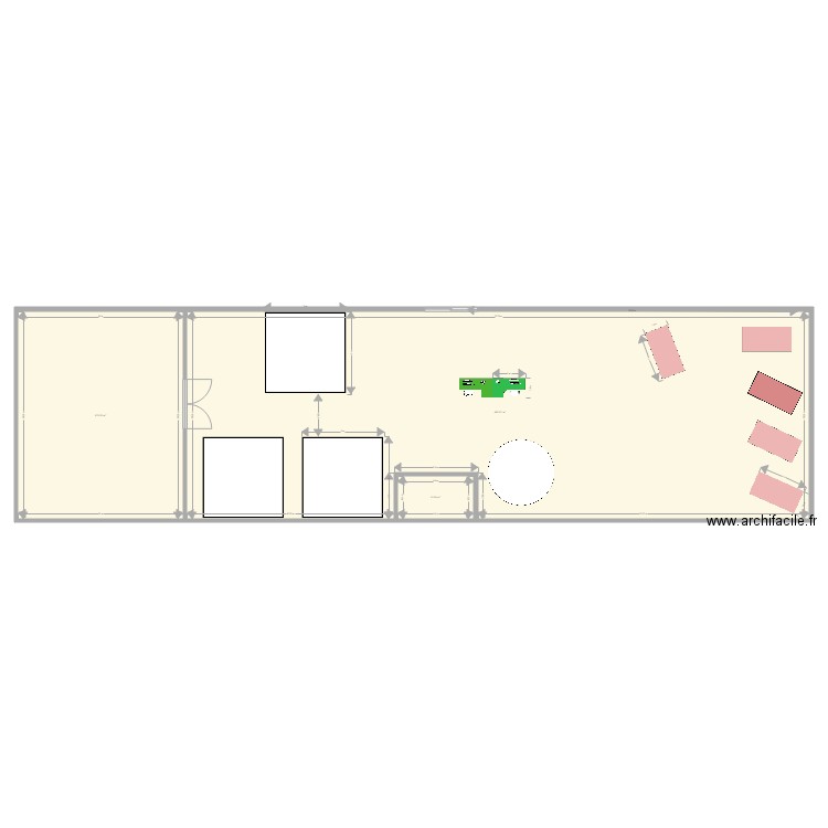 Local Belhome. Plan de 0 pièce et 0 m2