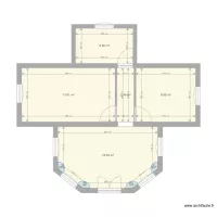 Maison de Rachelle couloir sdb