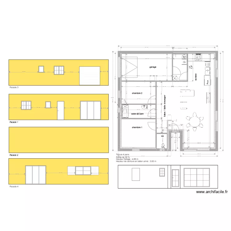 maison marie josé. Plan de maison marie josé. Plan de