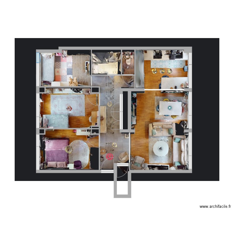 Hnid Matterport. Plan de 0 pièce et 0 m2