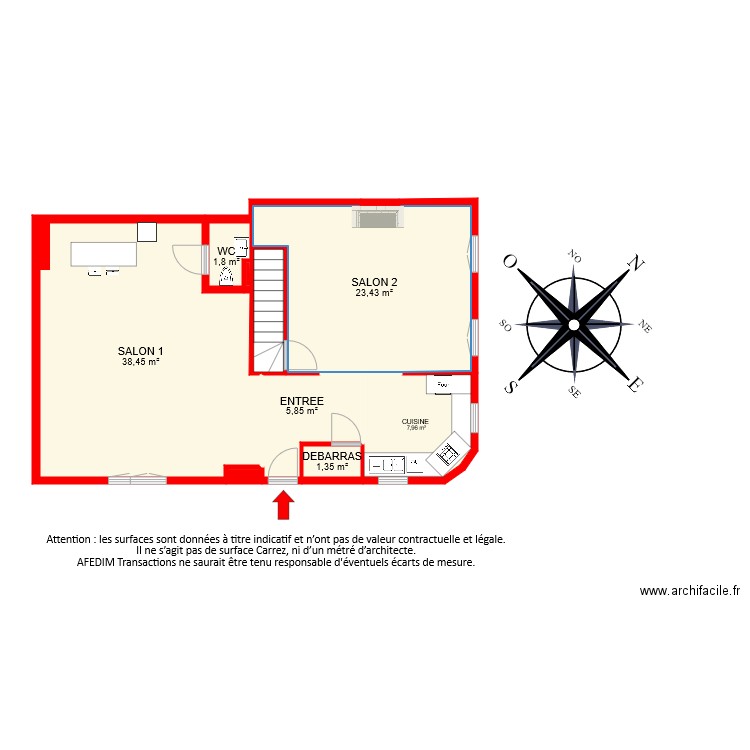 bi 6353 RDC. Plan de 0 pièce et 0 m2