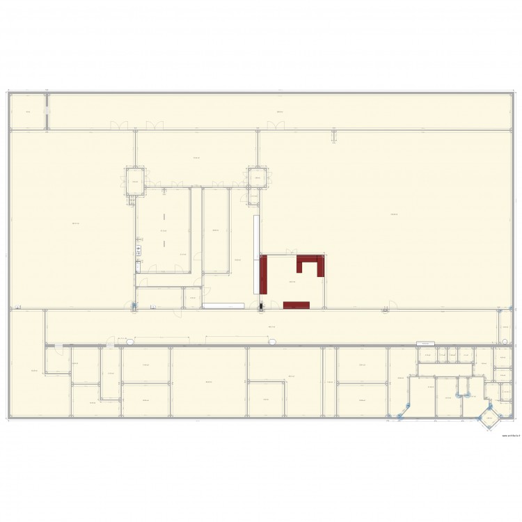 33 avant travaux. Plan de 0 pièce et 0 m2