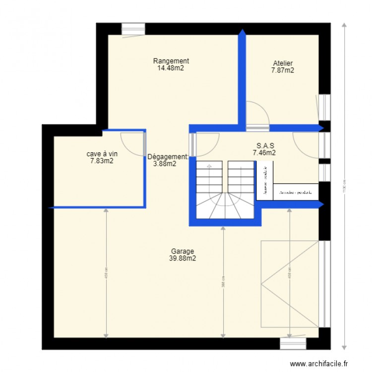 cercier 2 bis. Plan de 0 pièce et 0 m2