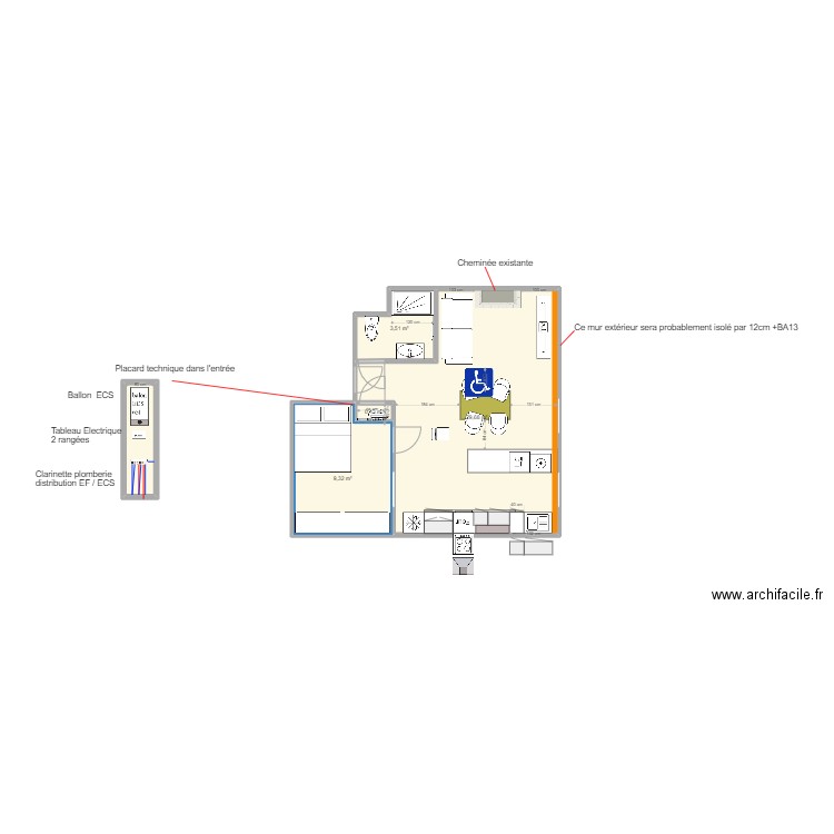 T2 joliette v1 TABLE. Plan de 0 pièce et 0 m2