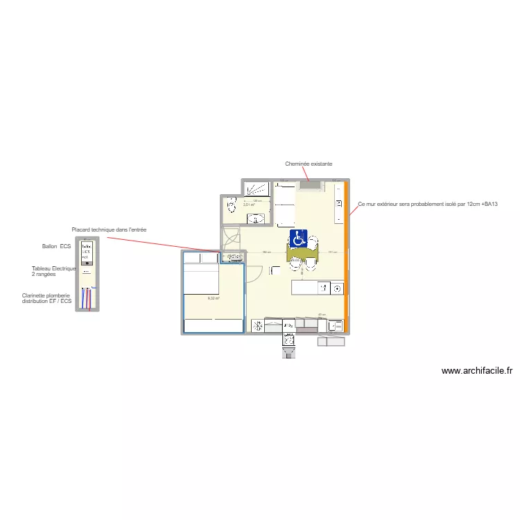 T2 joliette v1 TABLE. Plan de 
