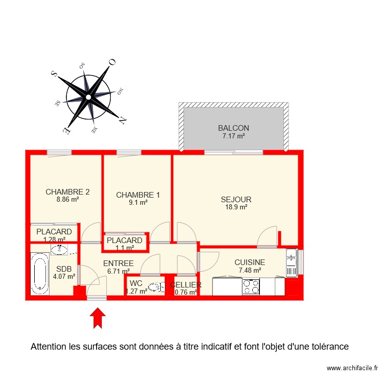 BI 6468 M. Plan de 0 pièce et 0 m2