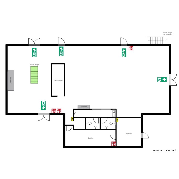 La Bambouserais 3. Plan de 6 pièces et 311 m2