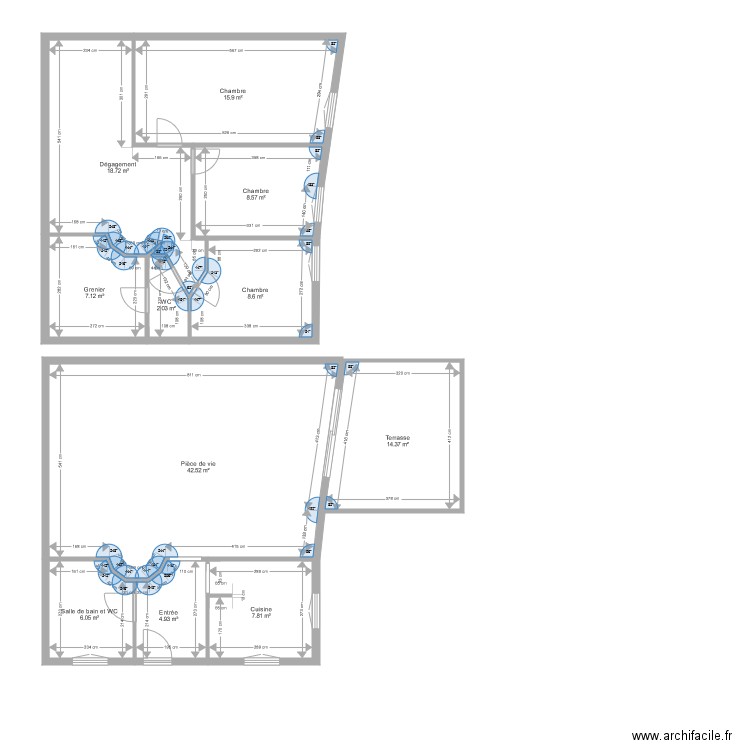 LALAUT. Plan de 0 pièce et 0 m2