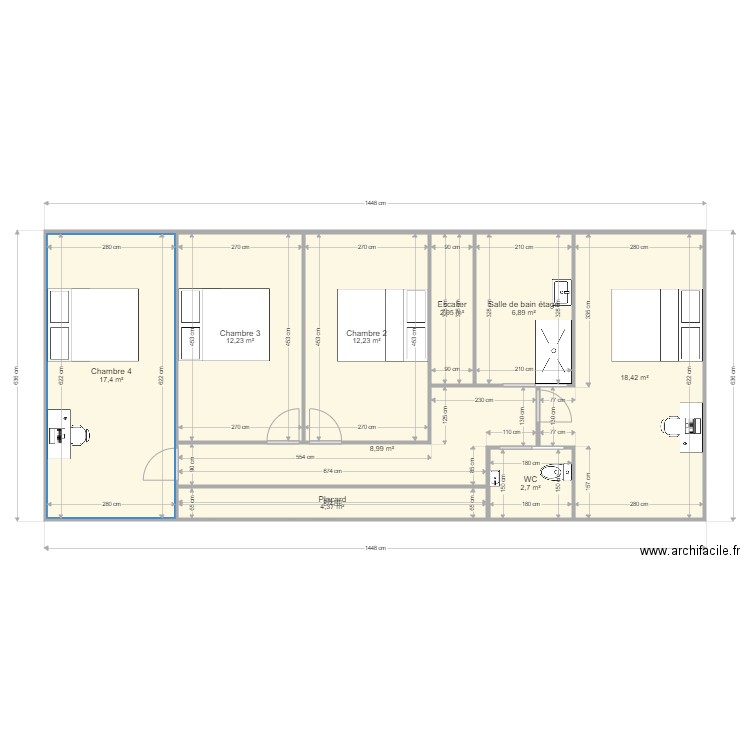 Etage 6. Plan de 0 pièce et 0 m2