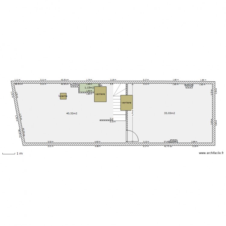 3 eme_21actuel. Plan de 0 pièce et 0 m2