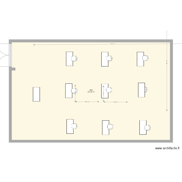 409 SUVA écrits. Plan de 0 pièce et 0 m2