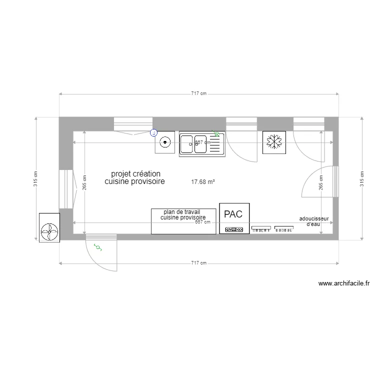 plan buanderie. Plan de 