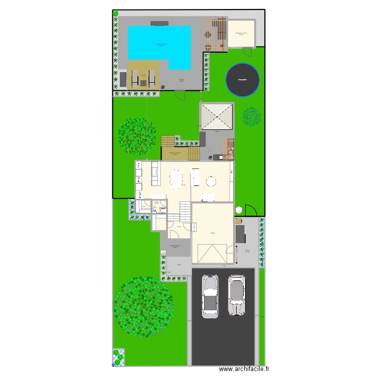 828 Madrigal extérieur mai 2022. Plan de 31 pièces et 589 m2