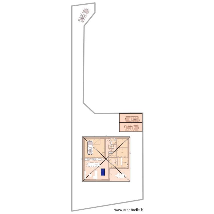 no3. Plan de 10 pièces et 108 m2