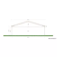 Fa&ccedil;ade Est toiture marron