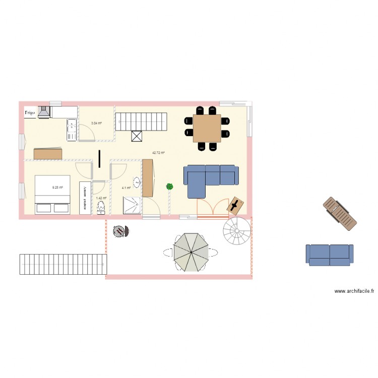 E17. Plan de 0 pièce et 0 m2