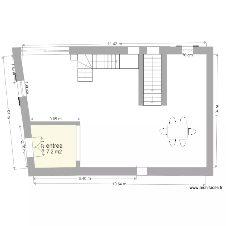 plan grange chouvel  V7. Plan de 