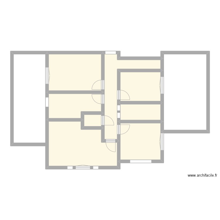 Base Pigo 1er. Plan de 9 pièces et 98 m2
