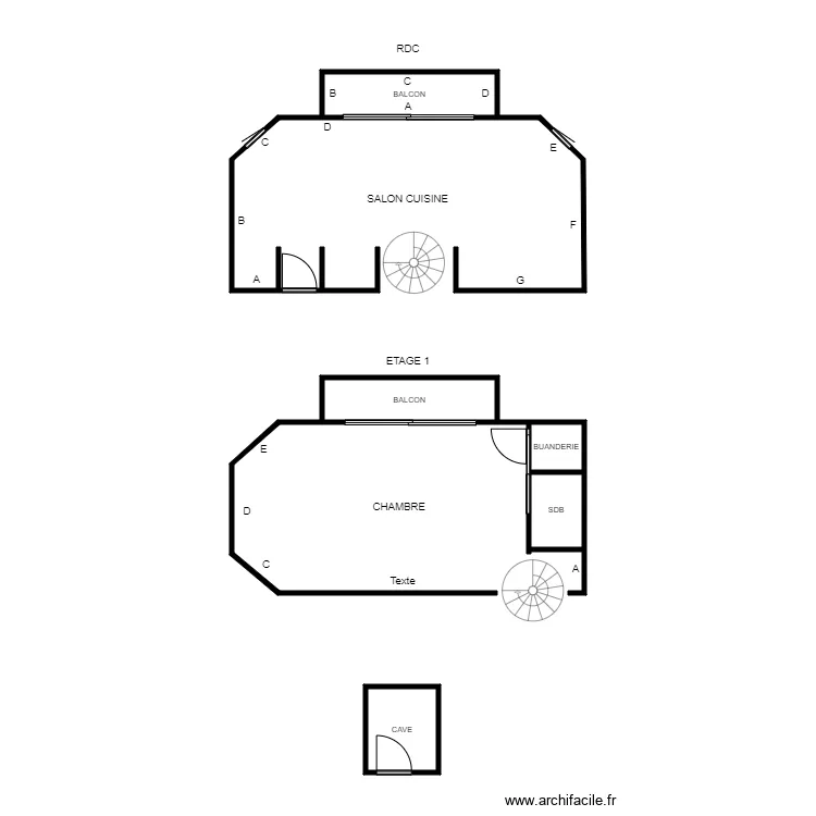 DOSSIER TOUSSAINT PLOMB. Plan de 
