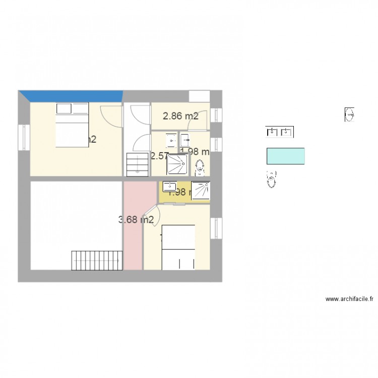 grange V9 modifié. Plan de 0 pièce et 0 m2