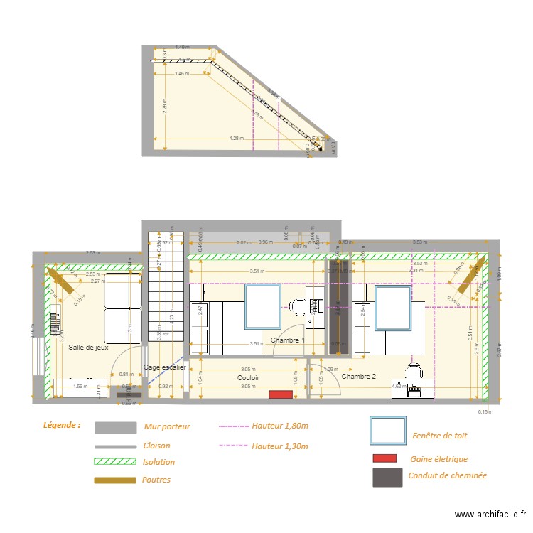 VERGER Adeline projet final. Plan de 0 pièce et 0 m2