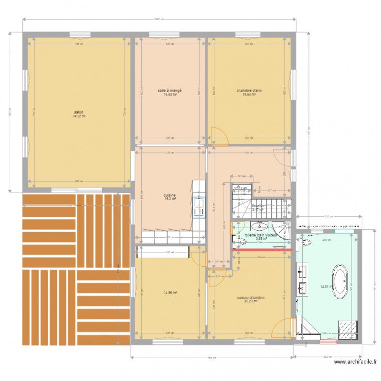 Fatio Villa 2. Plan de 0 pièce et 0 m2