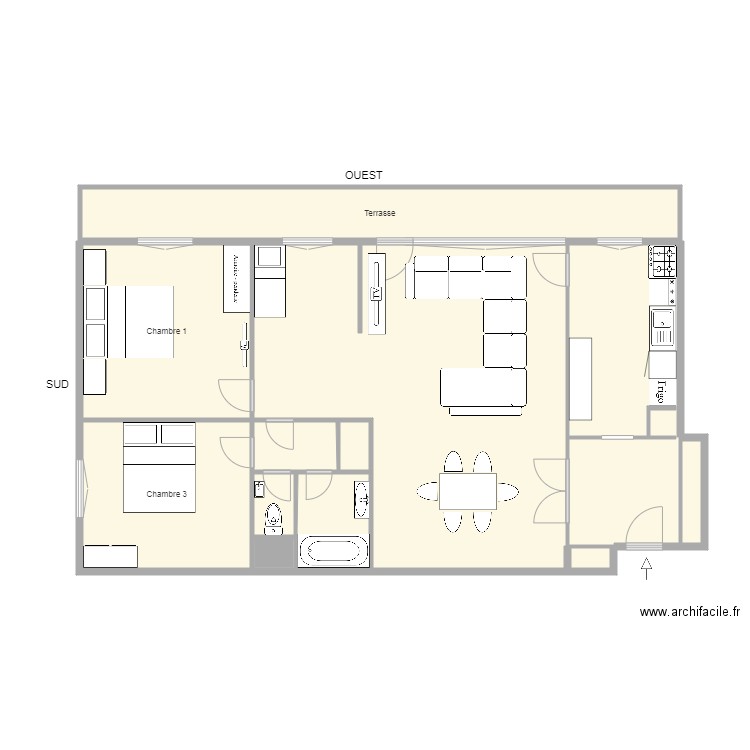 Cicéron 23. Plan de 0 pièce et 0 m2