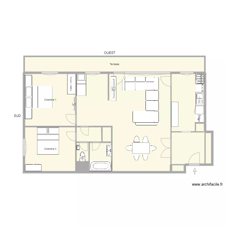 Cic&eacute;ron 23. Plan de 