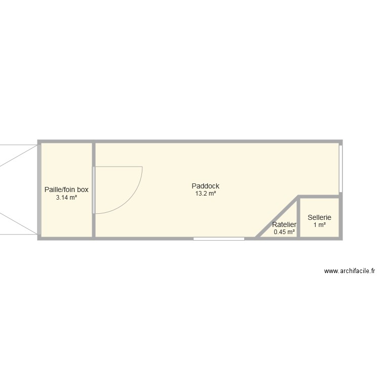 Caisse Paddock Pinsaguel 7. Plan de 0 pièce et 0 m2