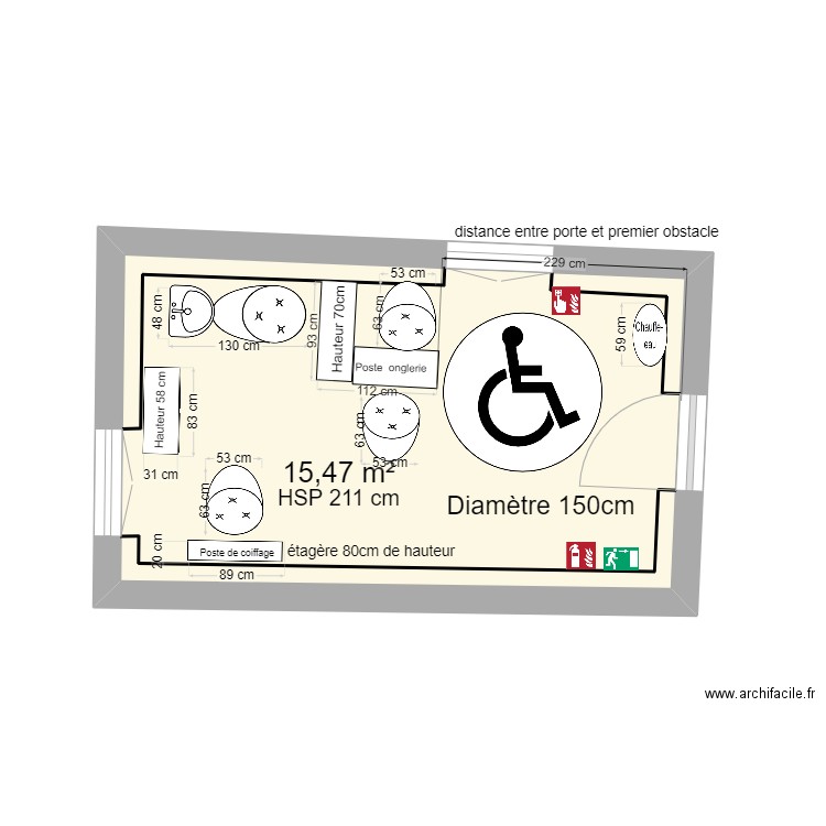 plan cotés ok. Plan de 0 pièce et 0 m2