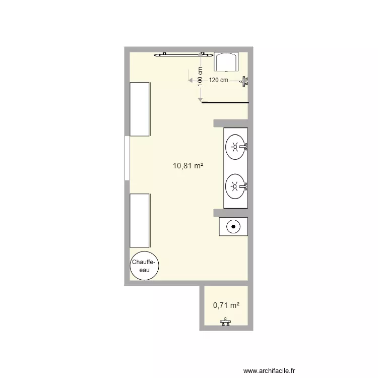 Pibourdin SDB projet 1. Plan de 