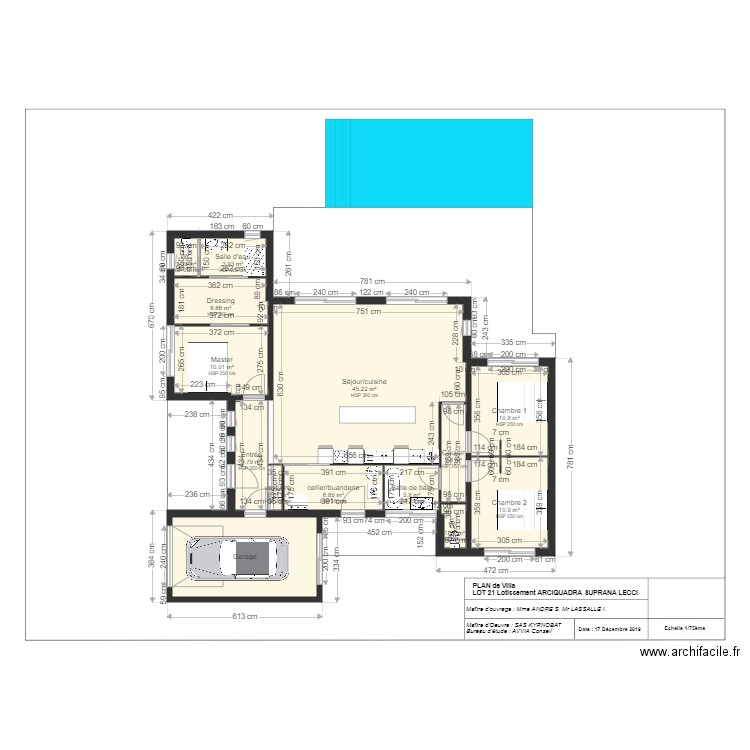 plan lassalle andre. Plan de 0 pièce et 0 m2