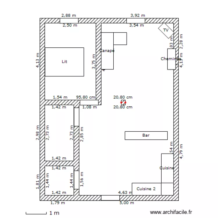 Appart. Plan de Appart. Plan de
