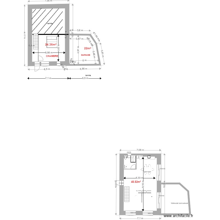 NIVEAU 0. Plan de 0 pièce et 0 m2