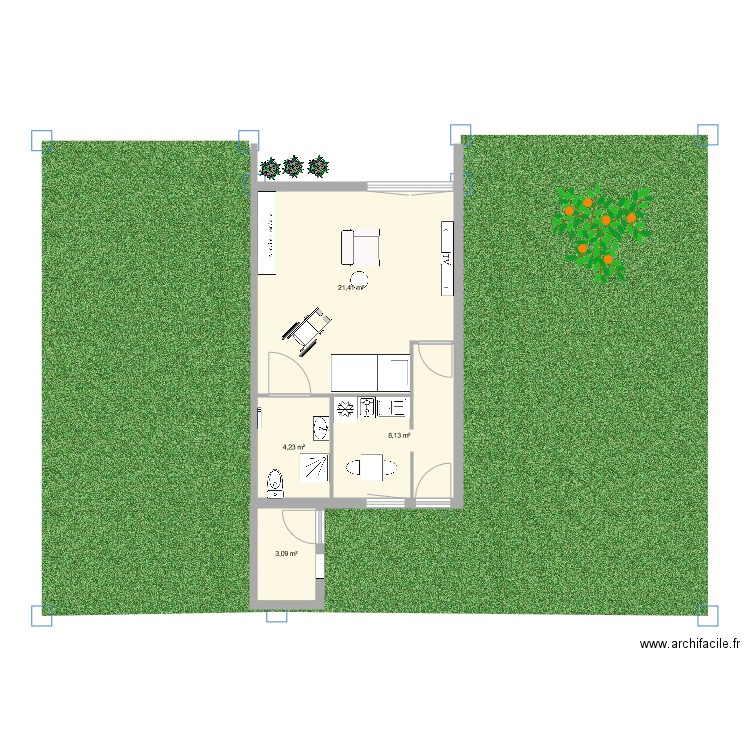 plan résidence . Plan de 0 pièce et 0 m2