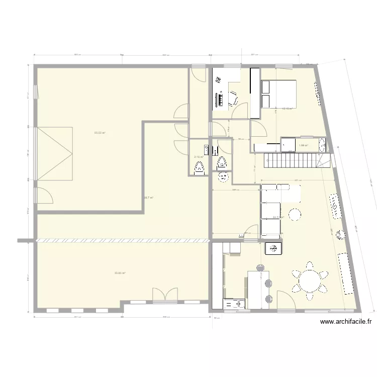 PROFESSIONNEL La Chapelle Chauss&eacute;e 6. Plan de 