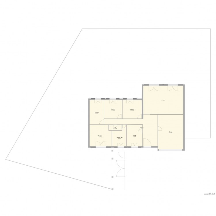 Notre maison55. Plan de 0 pièce et 0 m2