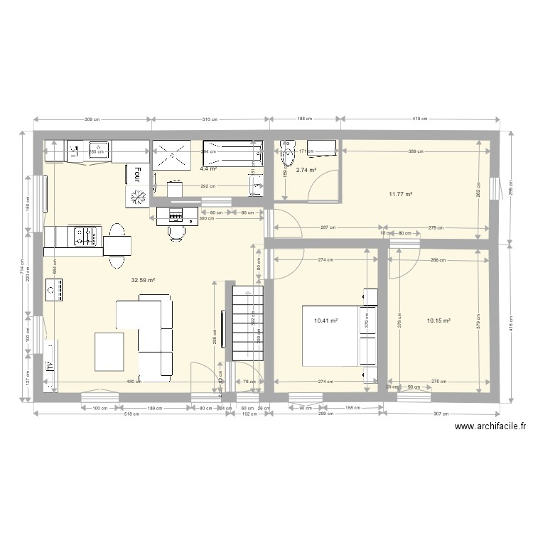 plan maison cotation. Plan de 0 pièce et 0 m2