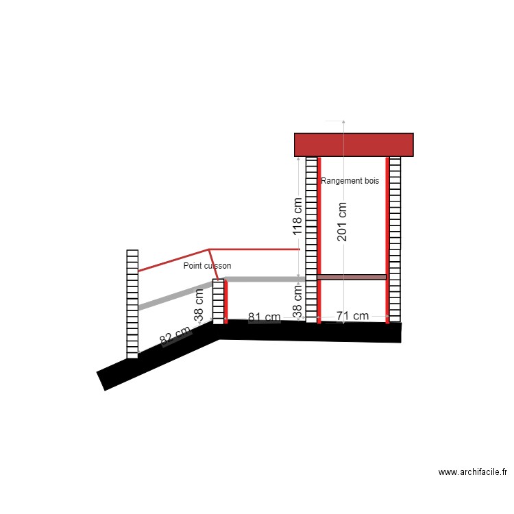 BARBEC FACE 3. Plan de 0 pièce et 0 m2