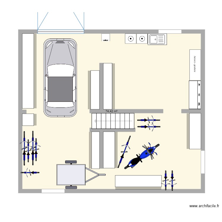 sous sol  2. Plan de 0 pièce et 0 m2