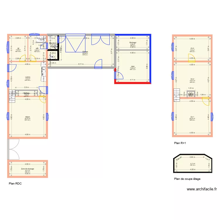 Fresnes Tilloloy. Plan de 