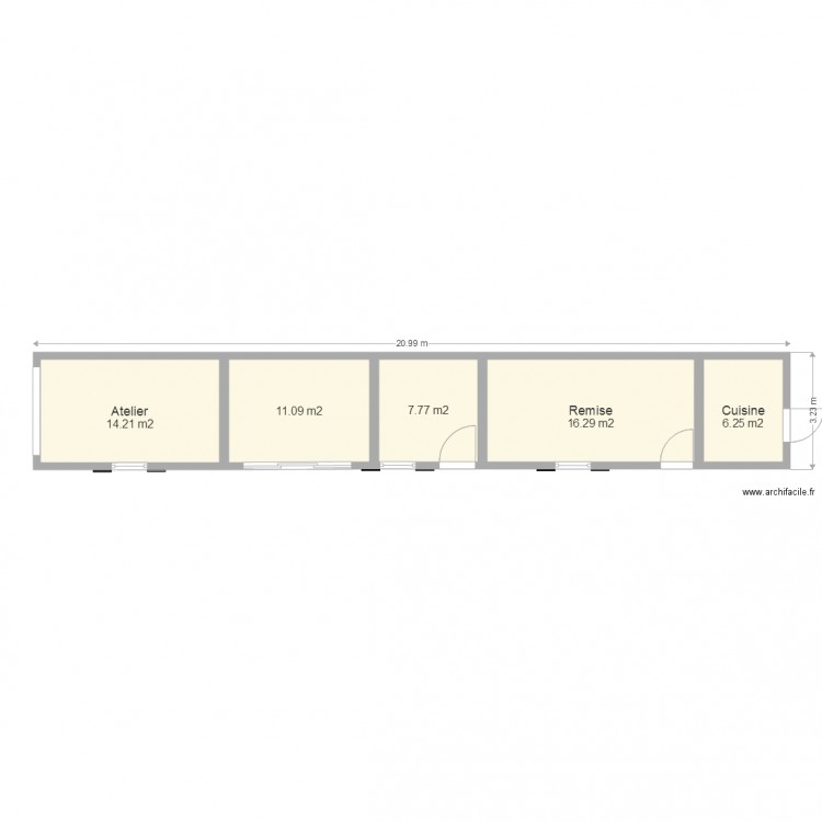 Garages. Plan de 0 pièce et 0 m2