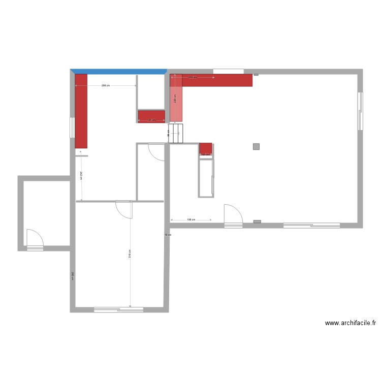 RDC Marion. Plan de 0 pièce et 0 m2