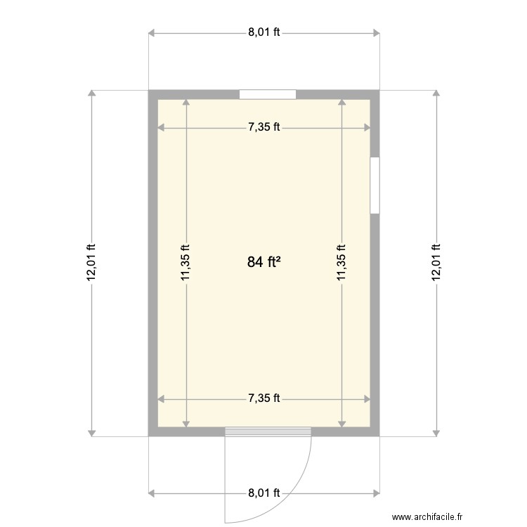 Bio 8x10 with windows. Plan de 0 pièce et 0 m2