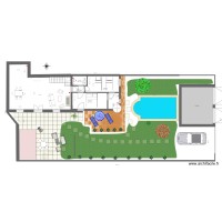 extension avec piscine v4 sans cotation 