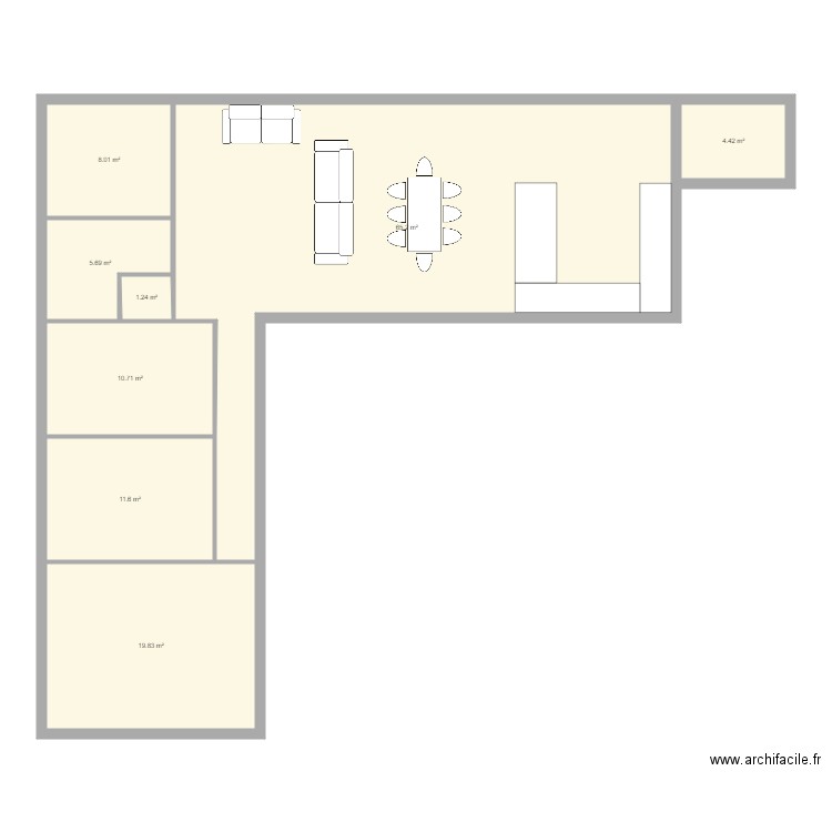Maison Chavannes L. Plan de 0 pièce et 0 m2