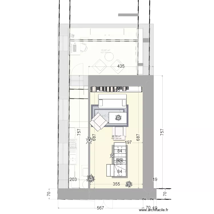V1_long&egrave;re-mezza tte pi&egrave;ce. Plan de 