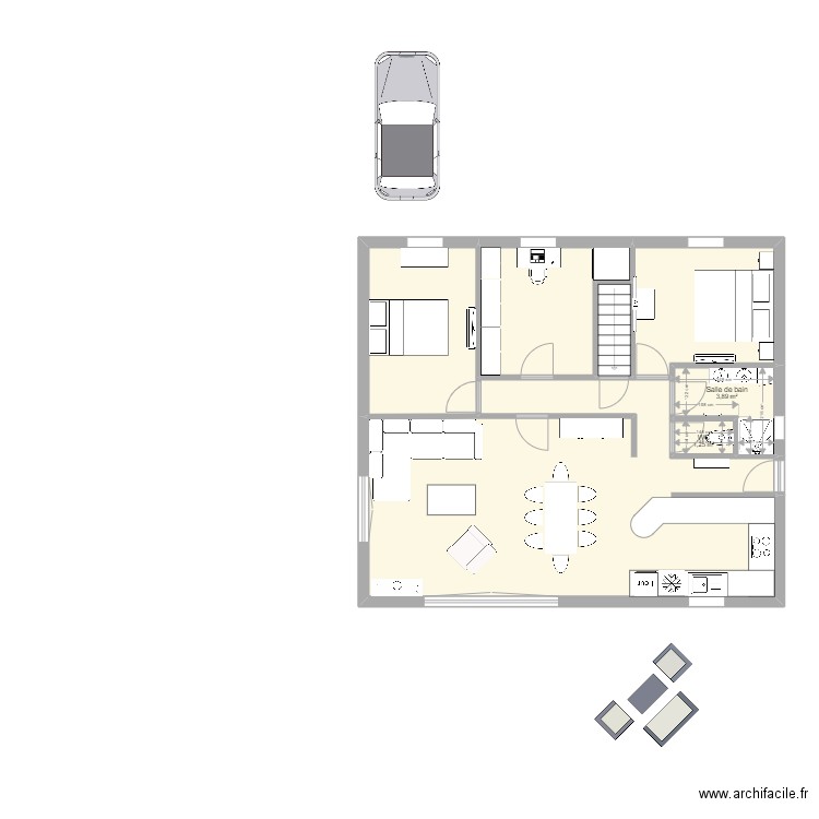 Maison . Plan de 0 pièce et 0 m2